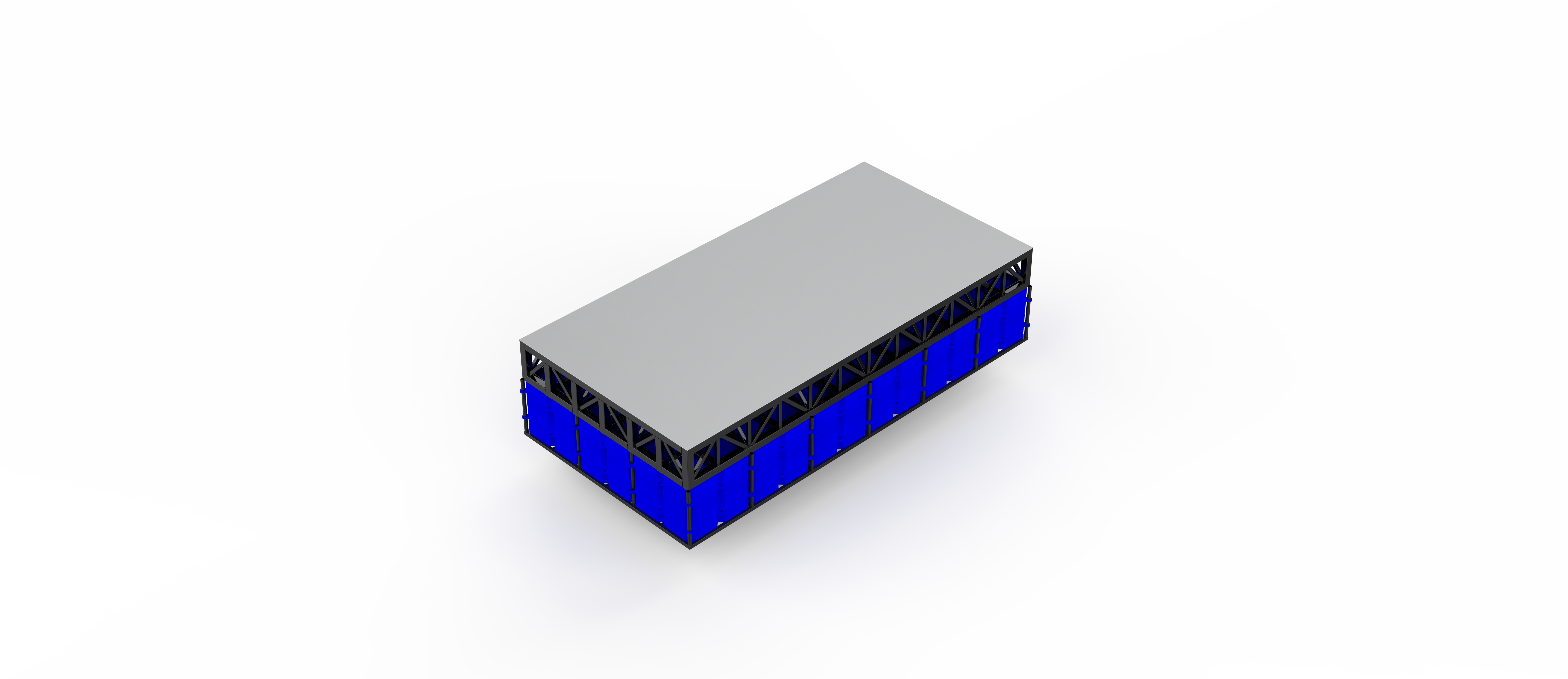  Mega Steel-Intregated Floating Jetty